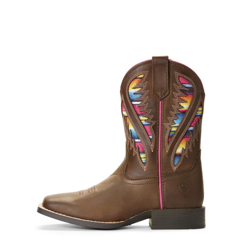 Ariat Quickdraw VentTEK - Western Laarzen Bruin Kinderen - 11523-795